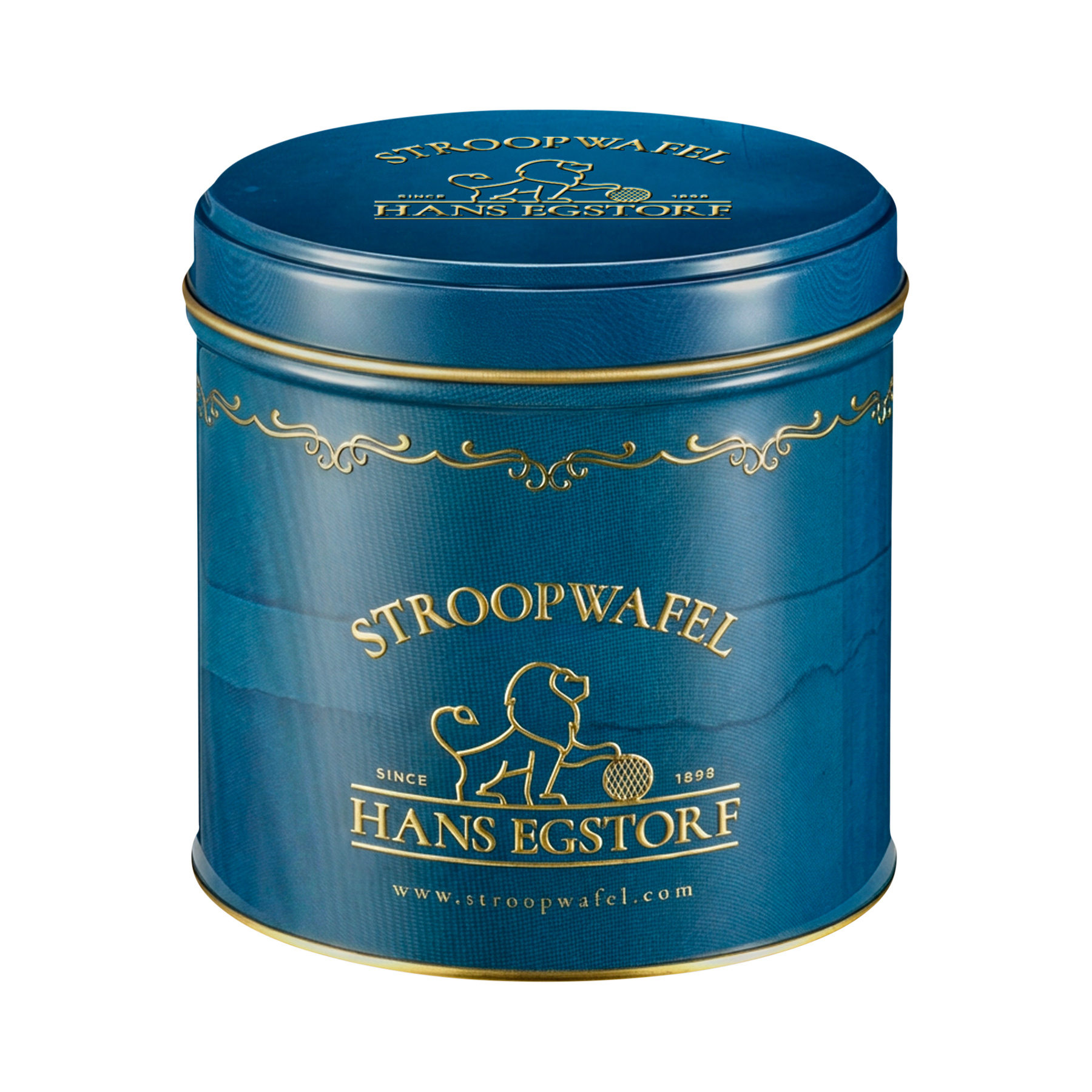 Classic Stroopwafel Blue Can - 10 pcs